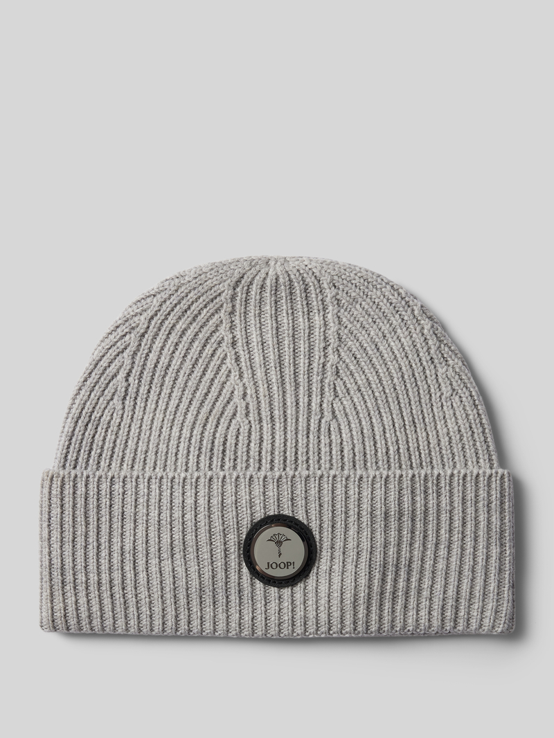 JOOP! Collection Beanie met labelbadge model 'Feranto'