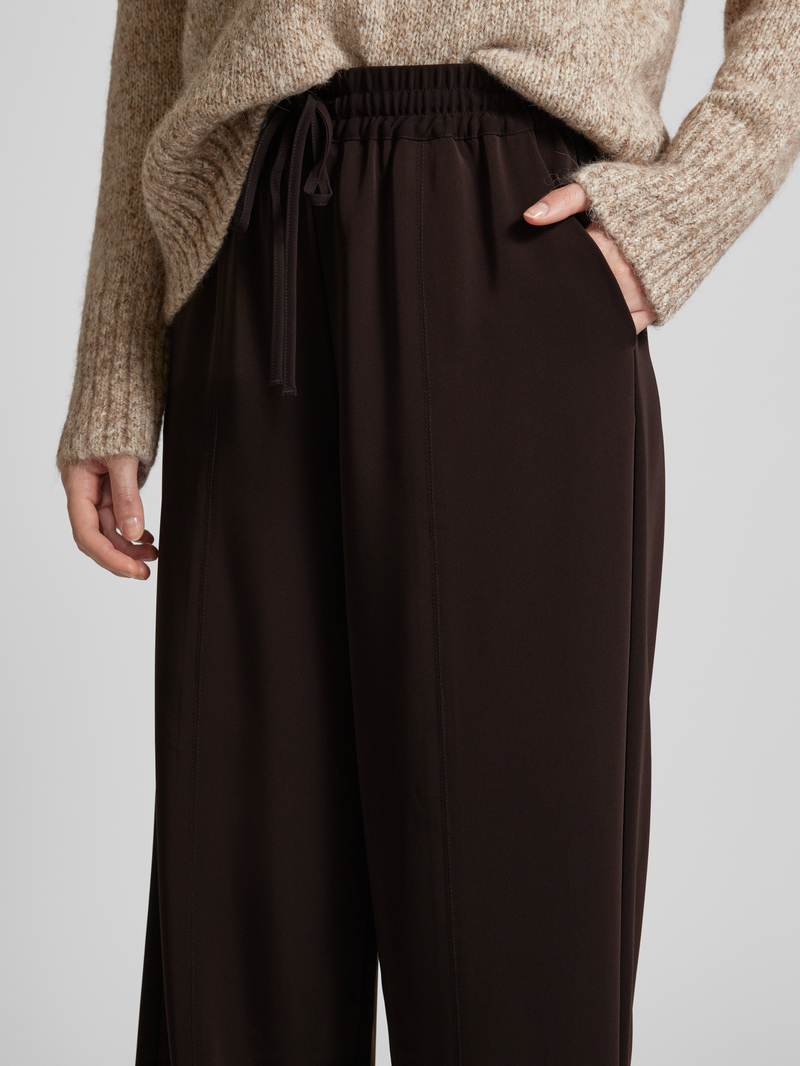 Gestuz Stoffen broek met elastische band model 'Malena'
