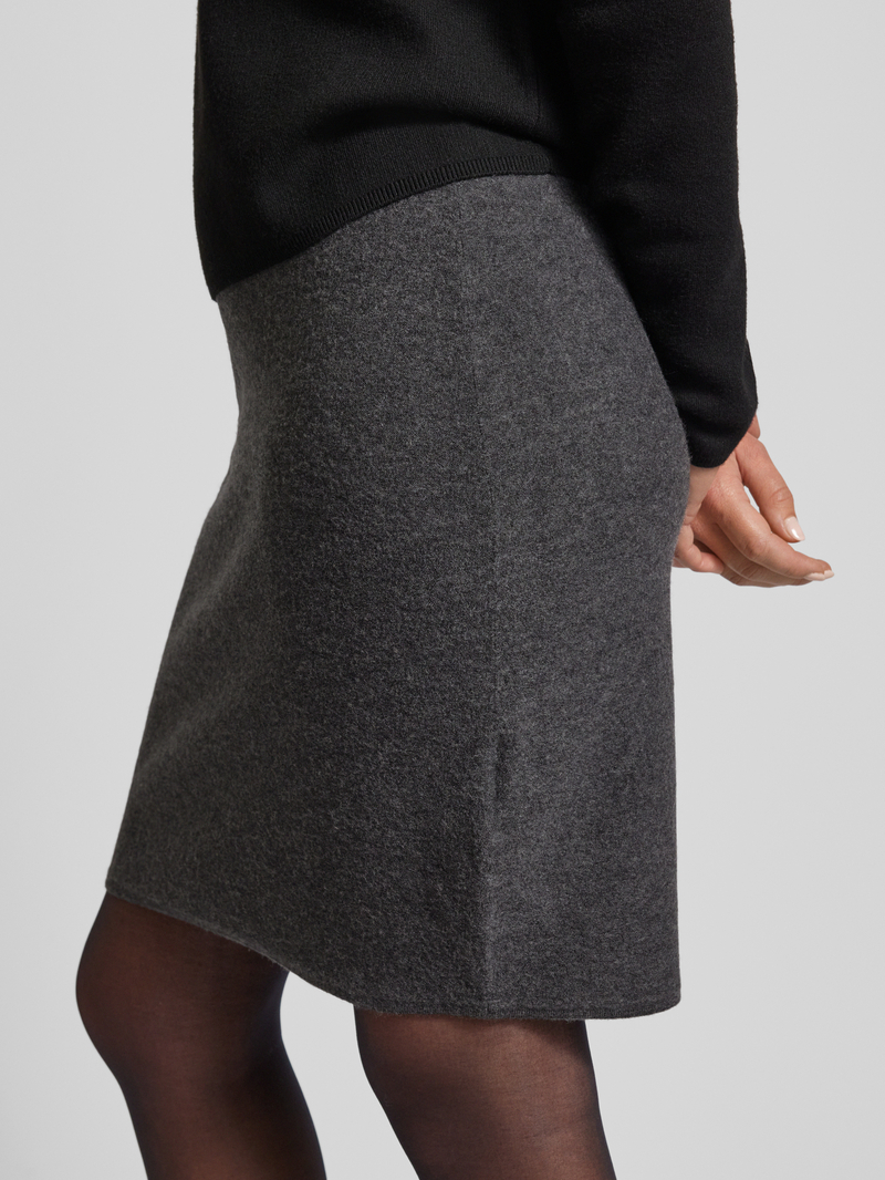 Marc O'Polo Shaped fit minirok van hoogwaardige scheerwolmix