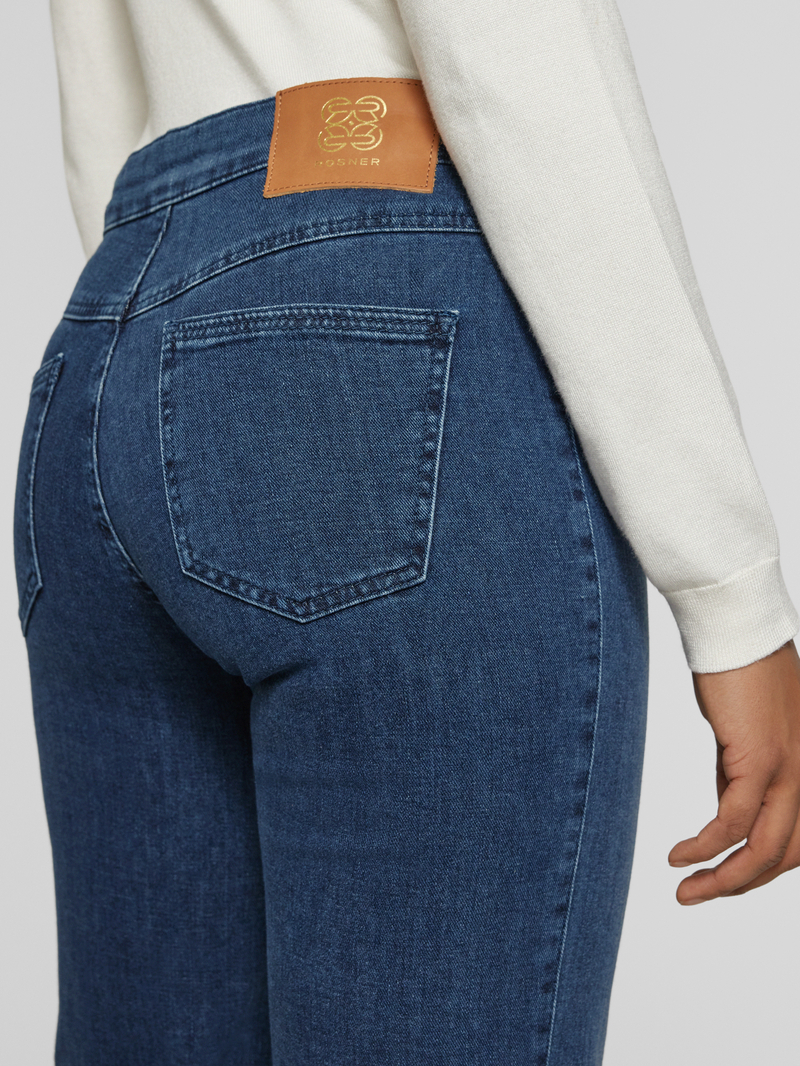 ROSNER Bootcut jeans met knoopsluitingen model 'AUDREY'