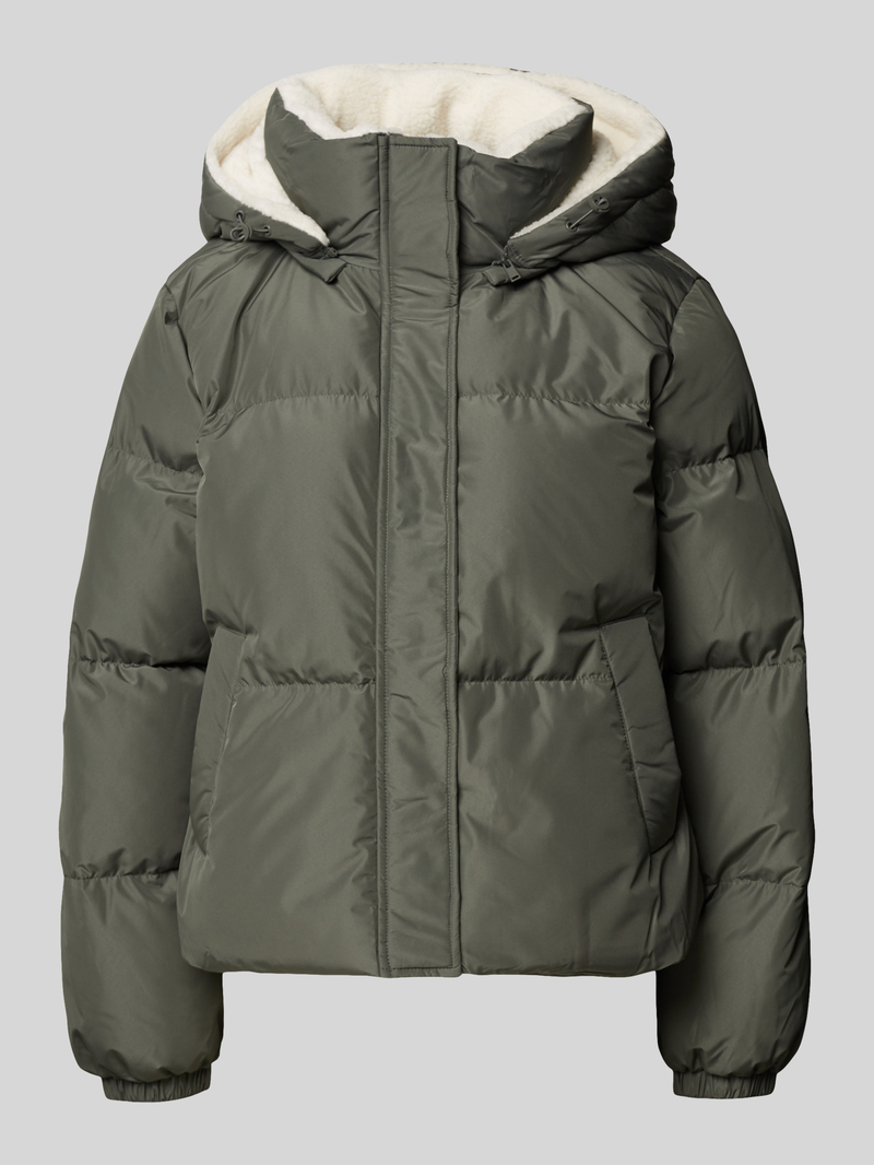 Opus Gewatteerd jack met capuchon model 'Haide'