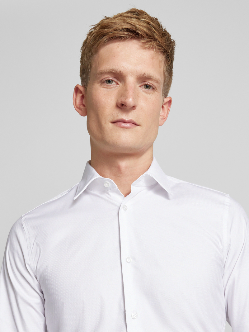 JOOP! Collection Slim fit zakelijk overhemd met kentkraag model 'Pierce'