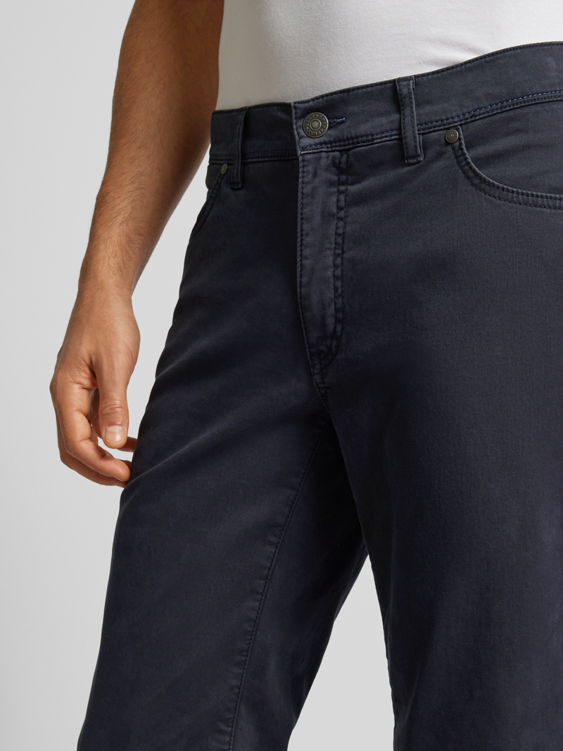 BRAX Stoffen broek met knoop- en ritssluiting model 'CADIZ'