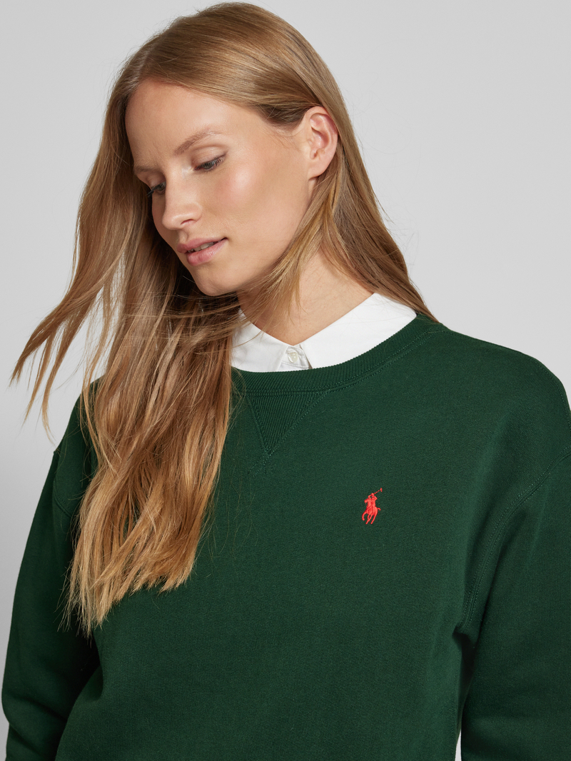 Polo Ralph Lauren Oversized sweatshirt met labelstitching