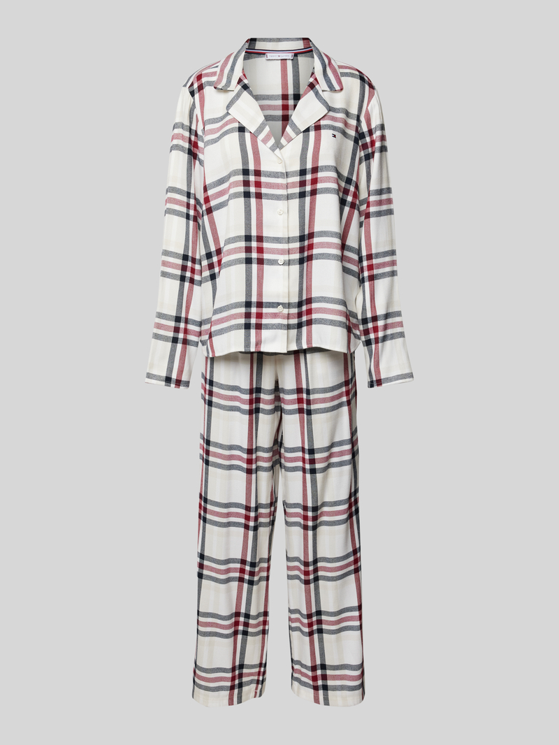 Tommy Hilfiger Pyjama met knoopsluiting