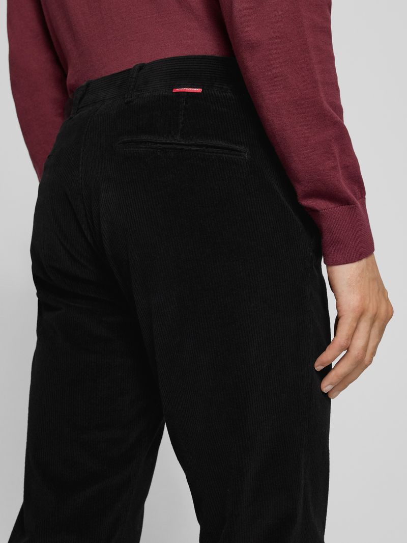JOOP! JEANS Modern fit corduroy broek met riemlussen model 'Matthew'