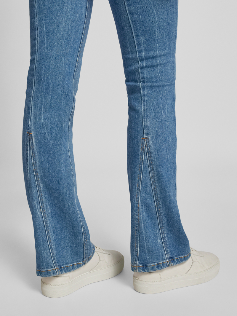 Zadig & Voltaire Flared cut jeans met steekzakken model 'ECLIPSE'