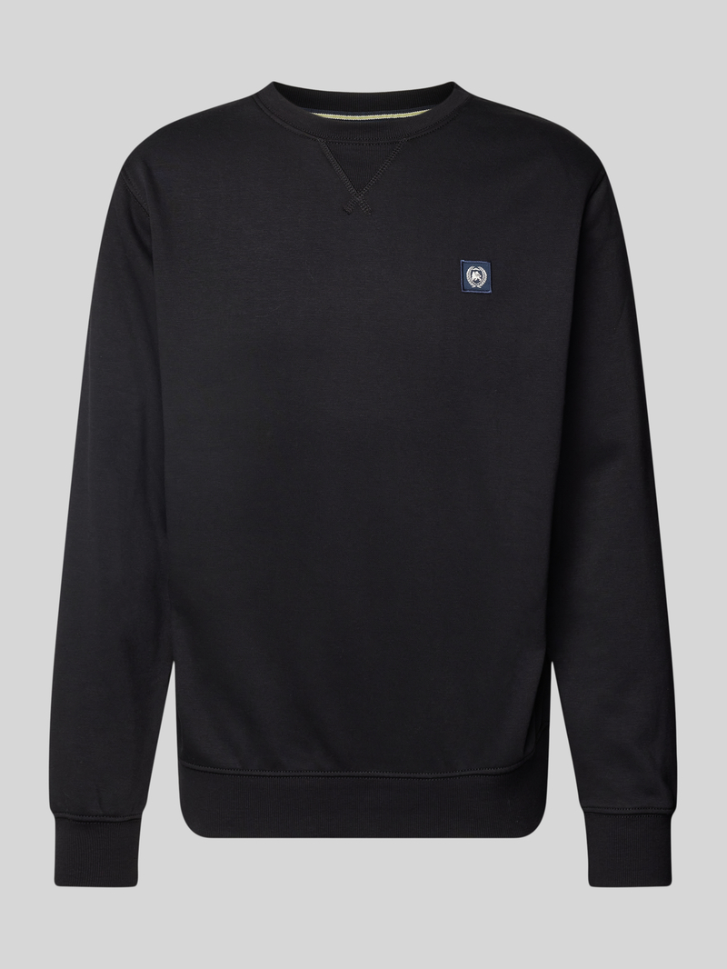 Lerros Sweatshirt met labelstitching