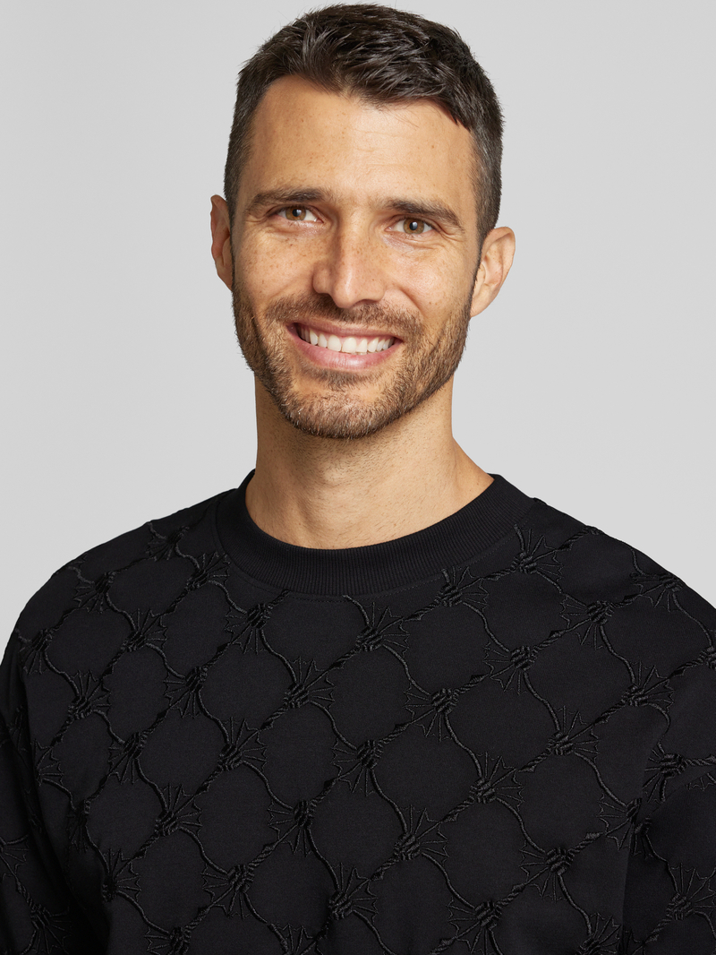 JOOP! Collection Sweatshirt met ribboorden