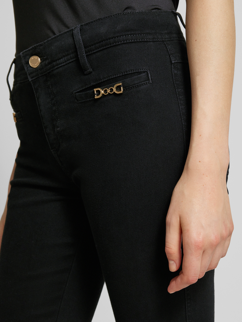 BRAX Flared fit jeans met labeldetails model 'Shakira'