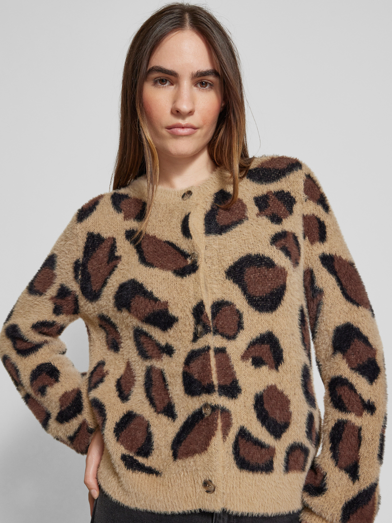 Vila Gebreide pullover met knoopsluiting model 'HELLY'