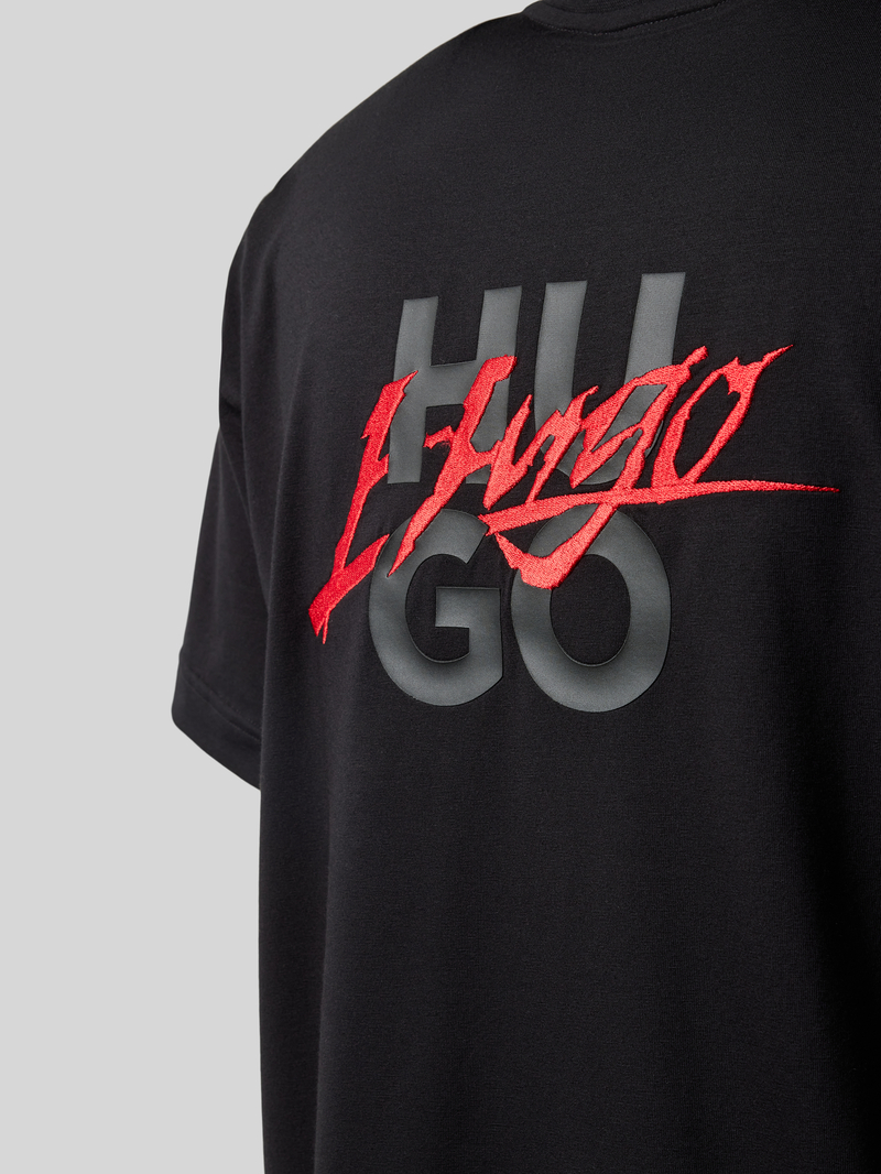 HUGO Pyjama met labeldetails model 'Logo'