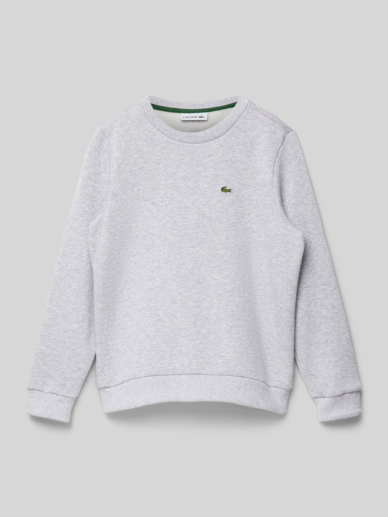 Lacoste Sweatshirt met labelstitching