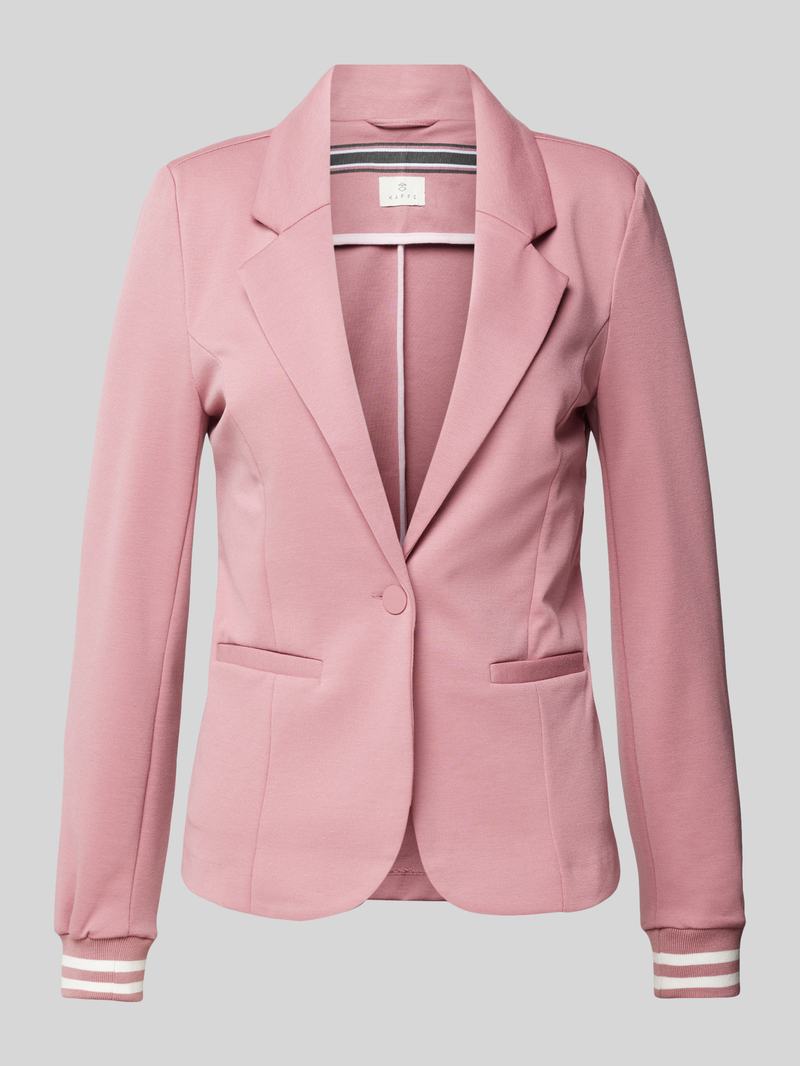 Kaffe Blazer met strookzakken, model 'KINNIE'