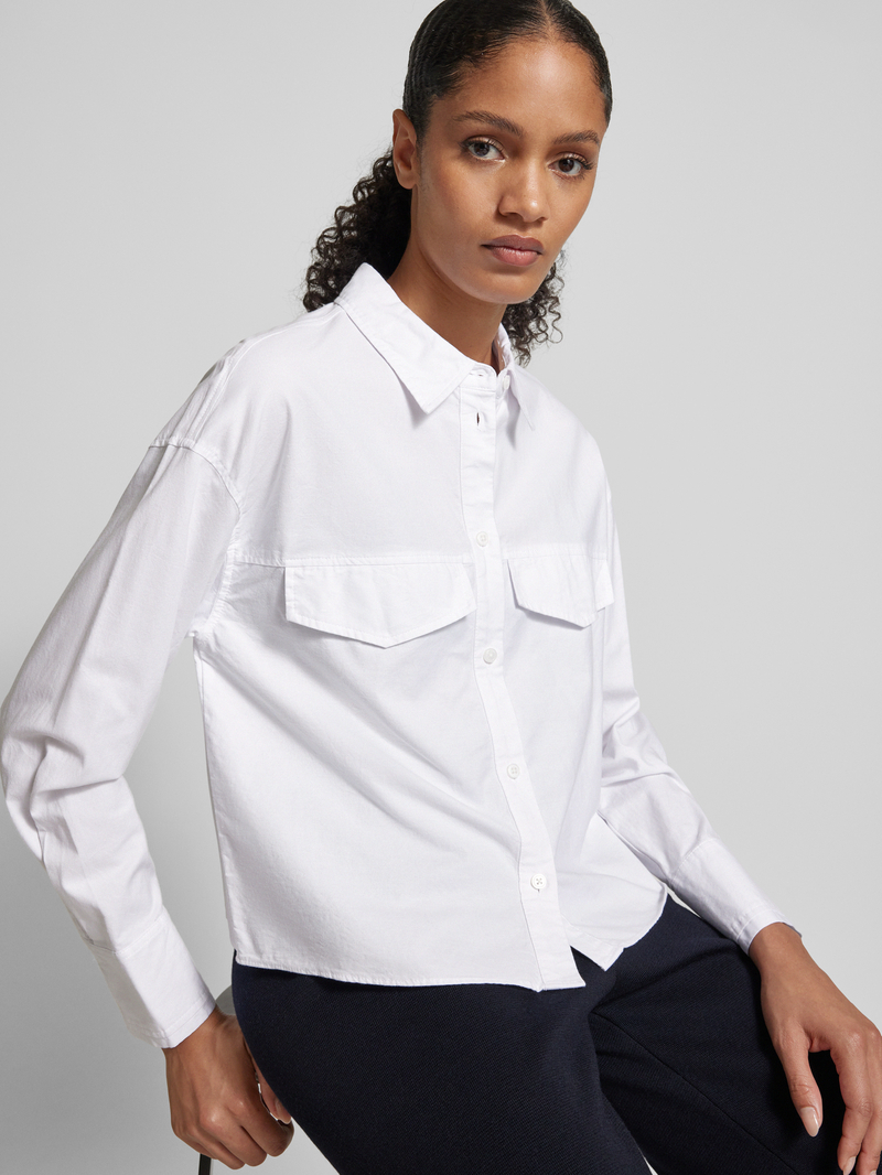 Opus Overhemdblouse met knoopsluiting model 'Finsi'