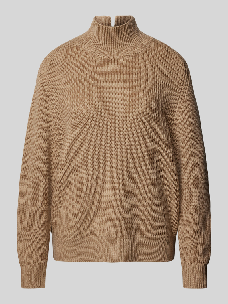 Windsor Gebreide pullover van scheerwol met opstaande kraag