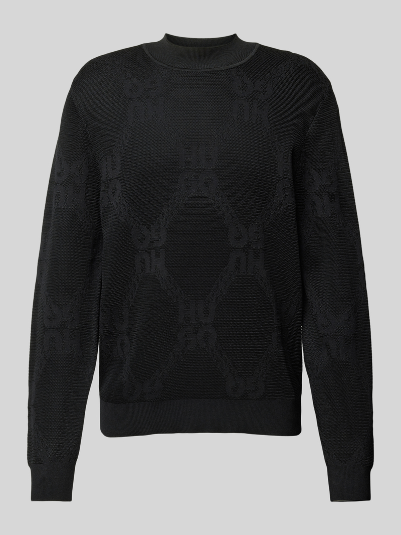 HUGO Gebreide pullover met ronde hals, model 'Sylor'