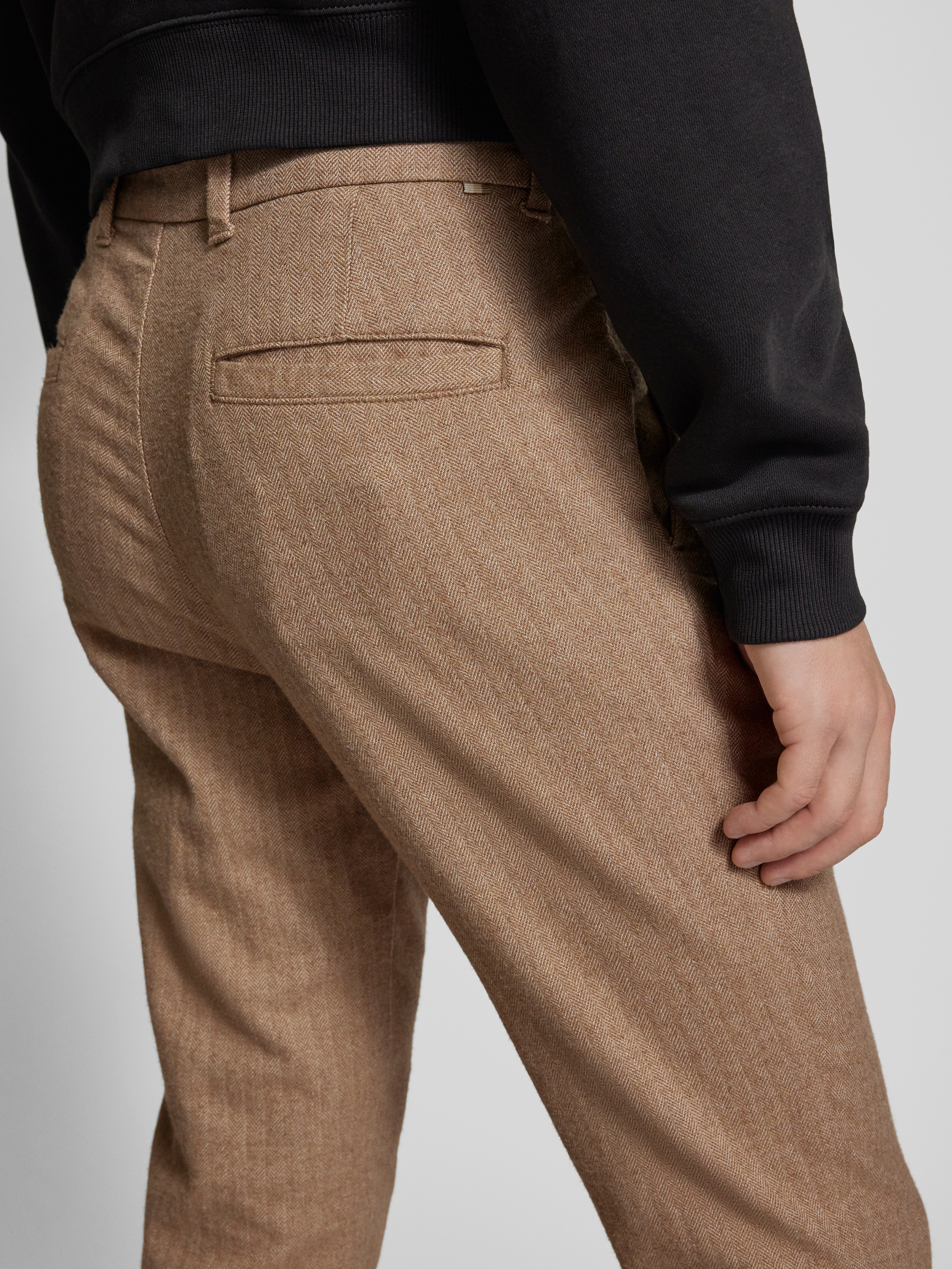 jack & jones Slim fit chino met persplooien model 'MARCO'