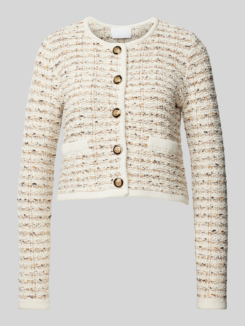 Jake*s Collection Cardigan met ronde hals