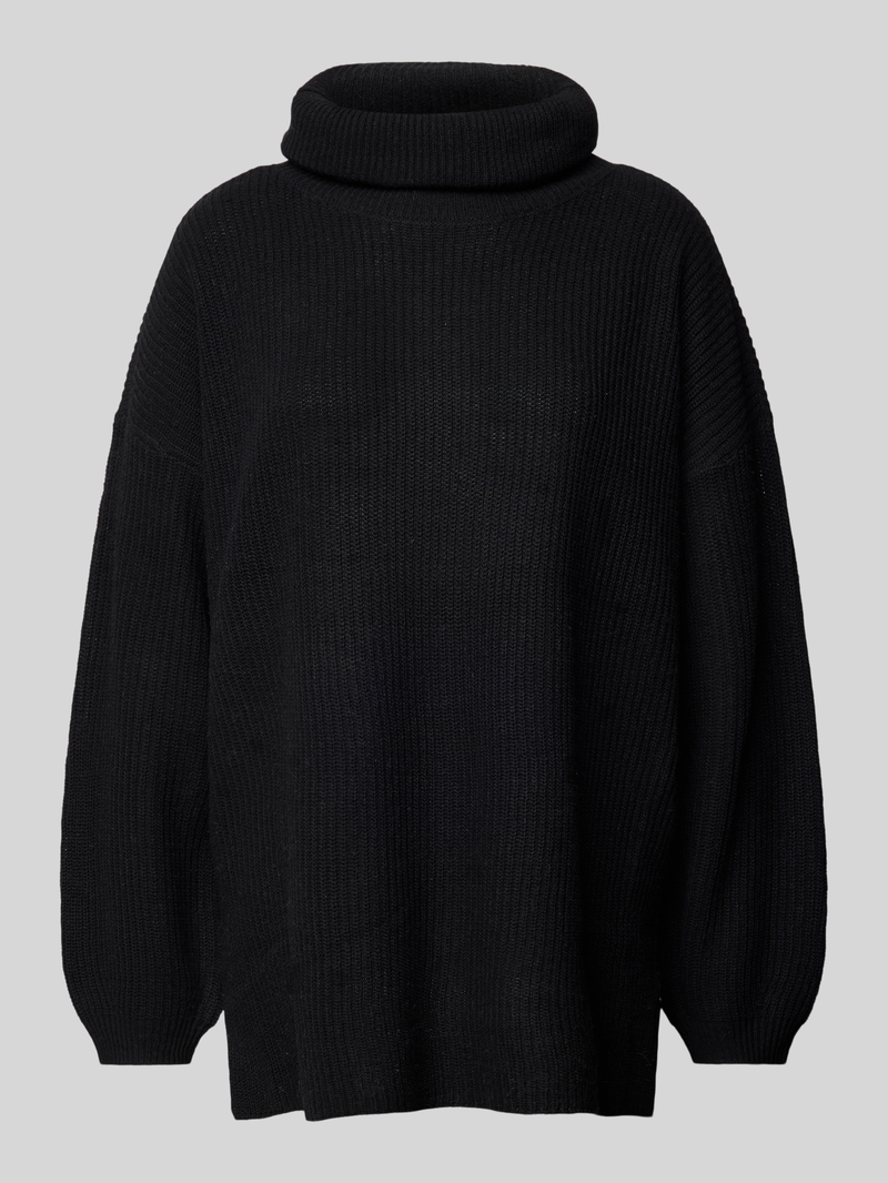 Vero Moda Oversized gebreide pullover met wijde col, model 'ZIA'