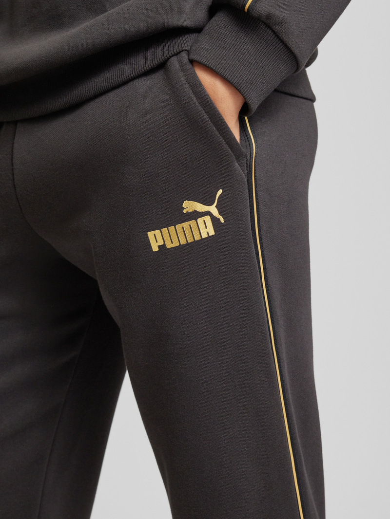 PUMA PERFORMANCE Tapered fit sweatpants met labelprint