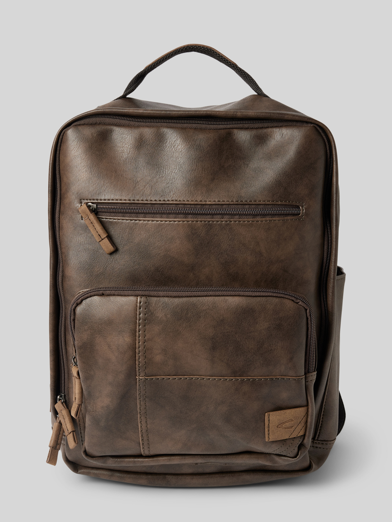 camel active Rugzak met labelpatch model 'LAOS'