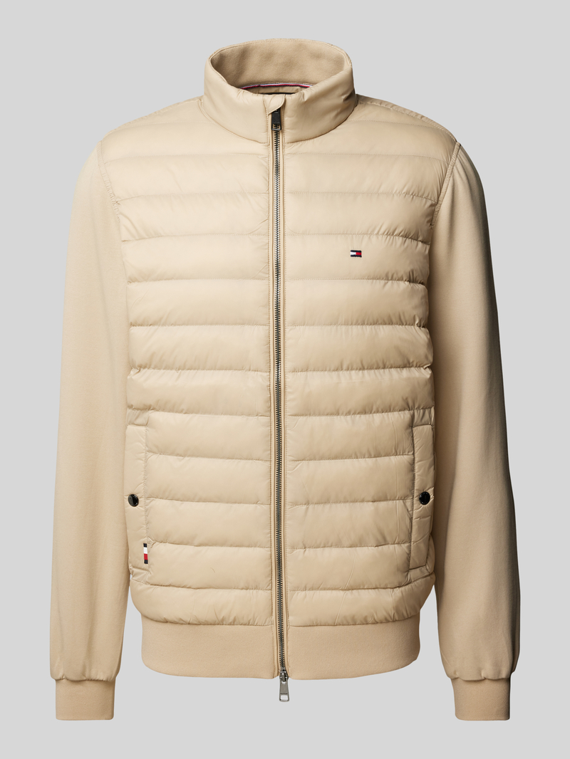 Tommy Hilfiger Gewatteerd jack met opstaande kraag model 'MIX MEDIA'