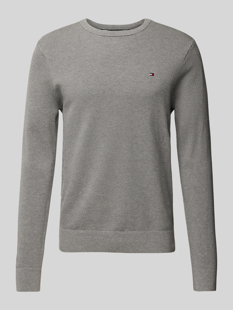Tommy Hilfiger Gebreide pullover met ronde hals