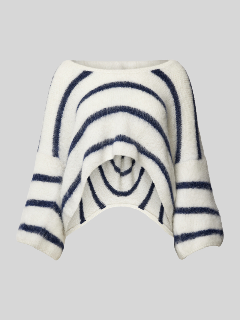Bash Gebreide pullover met boothals model 'BIGUEL'