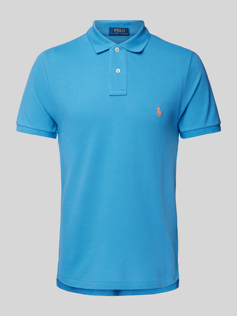 Polo Ralph Lauren Custom slim fit poloshirt met labelstitching