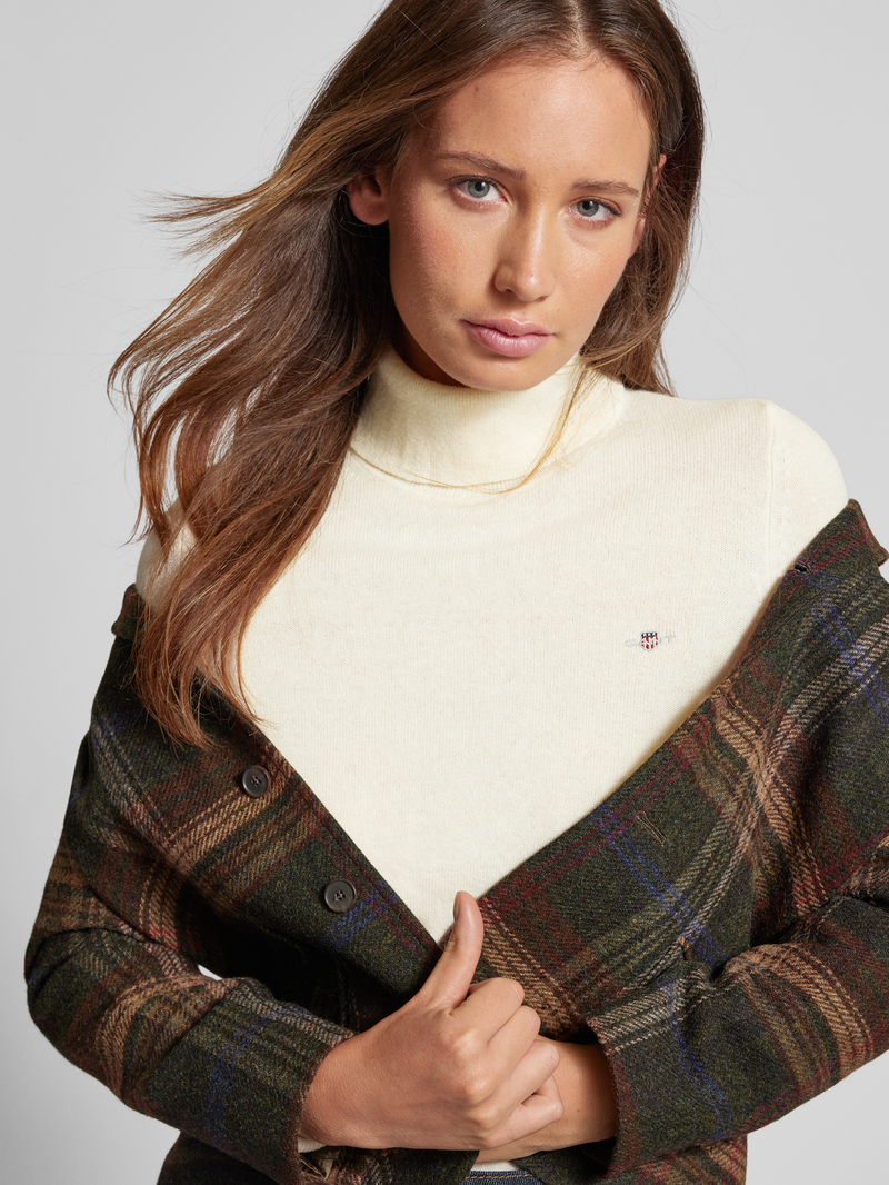 Gant Gebreide coltrui model 'EXTRAFINE'