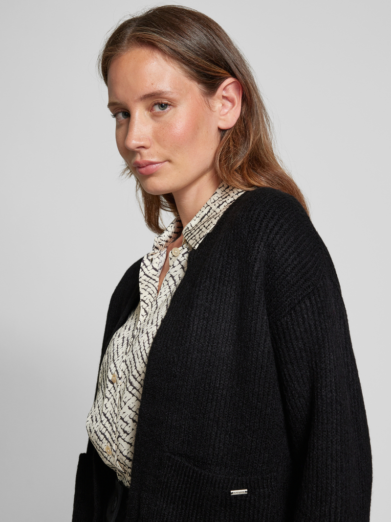 MORE & MORE Vest met ronde hals