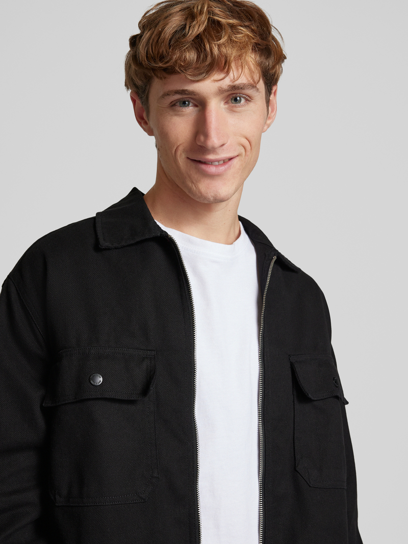 Only & Sons Relaxed fit overhemdjack met kentkraag model 'STEAM'