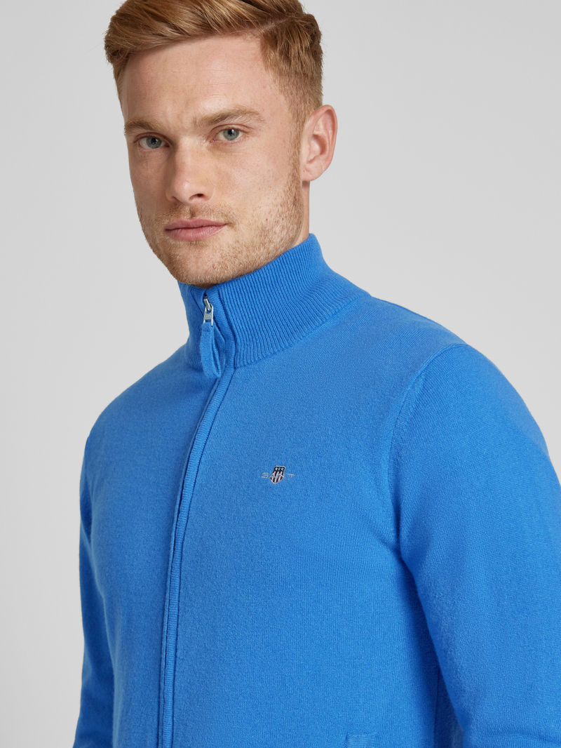 Gant Gebreid jack met ritssluiting