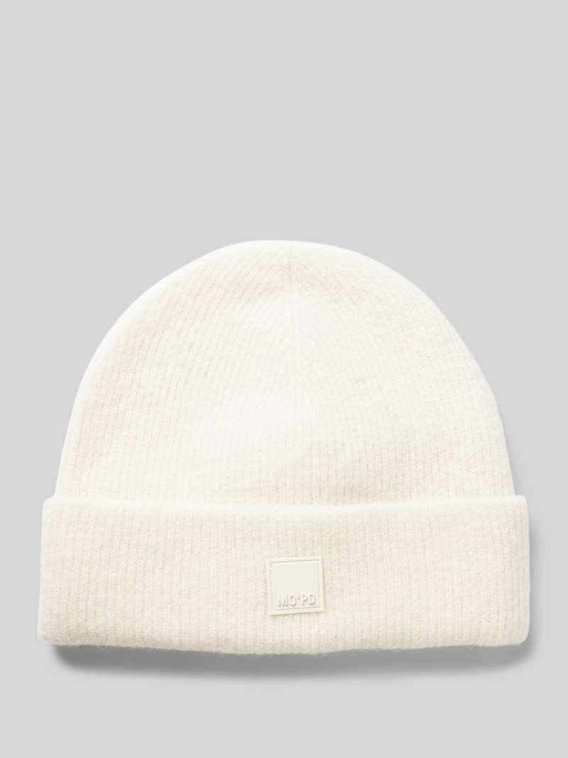 Marc O'Polo DENIM Beanie met labeldetail