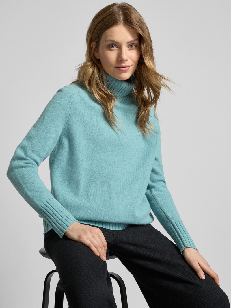 FYNCH-HATTON Wollen pullover met ribboorden
