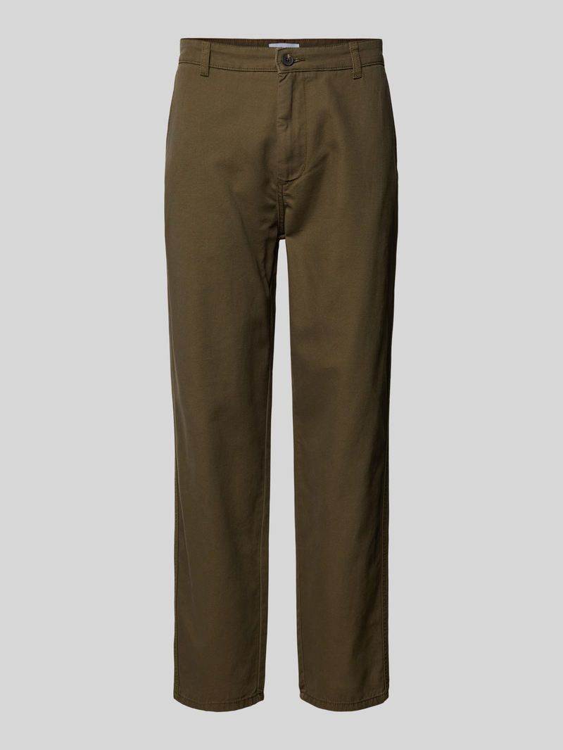 Only & Sons Regular fit stoffen broek met deelnaden model 'LOU'
