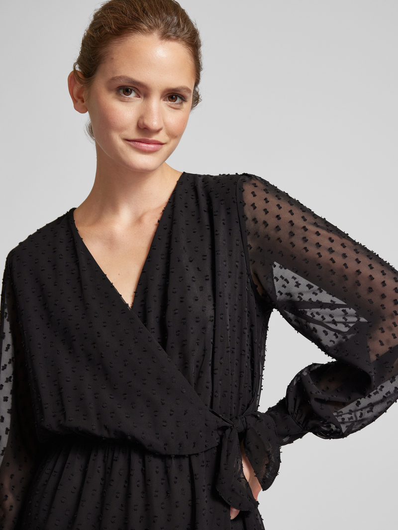 Only Wikkeljurk met volantzoom model 'TIVA'