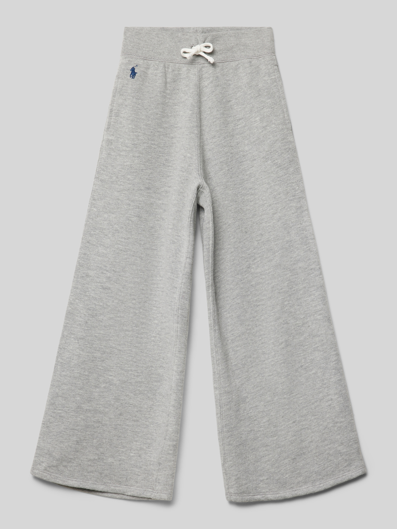 Polo Ralph Lauren Teens Wide leg sweatpants met logostitching