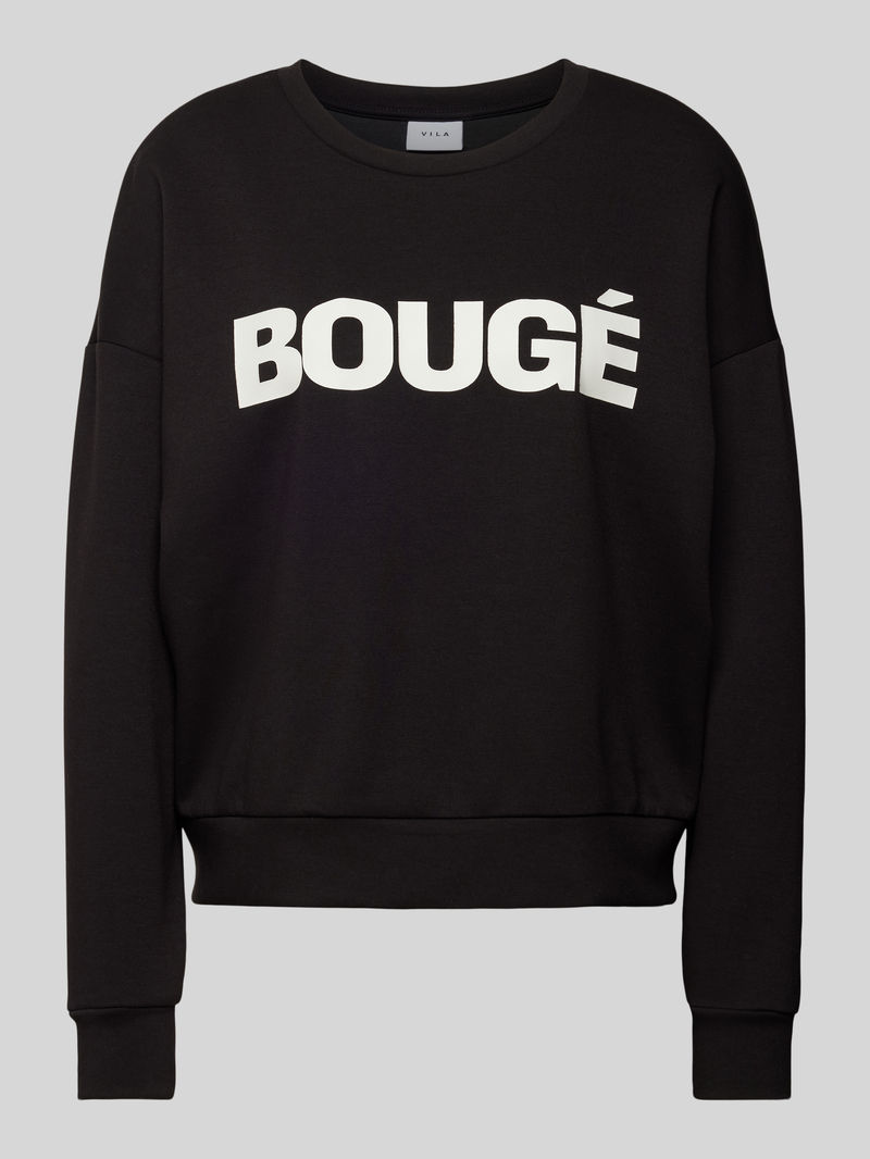 Vila Sweatshirt met statementprint model 'SIFFI BOUG'