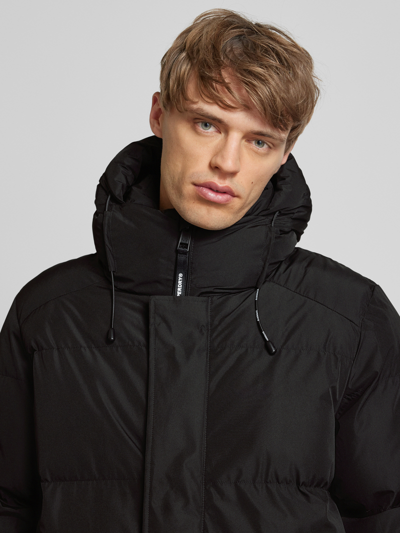 Superdry Gewatteerd jack met opstaande kraag