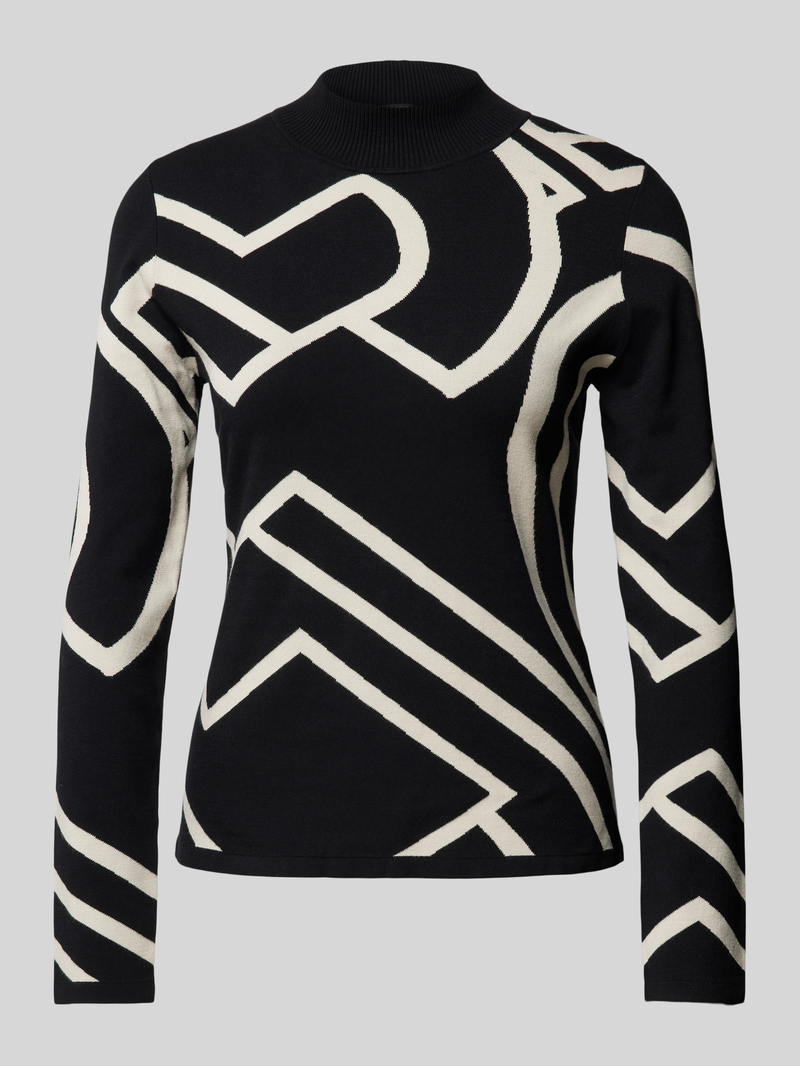 Comma Gebreide pullover met turtleneck