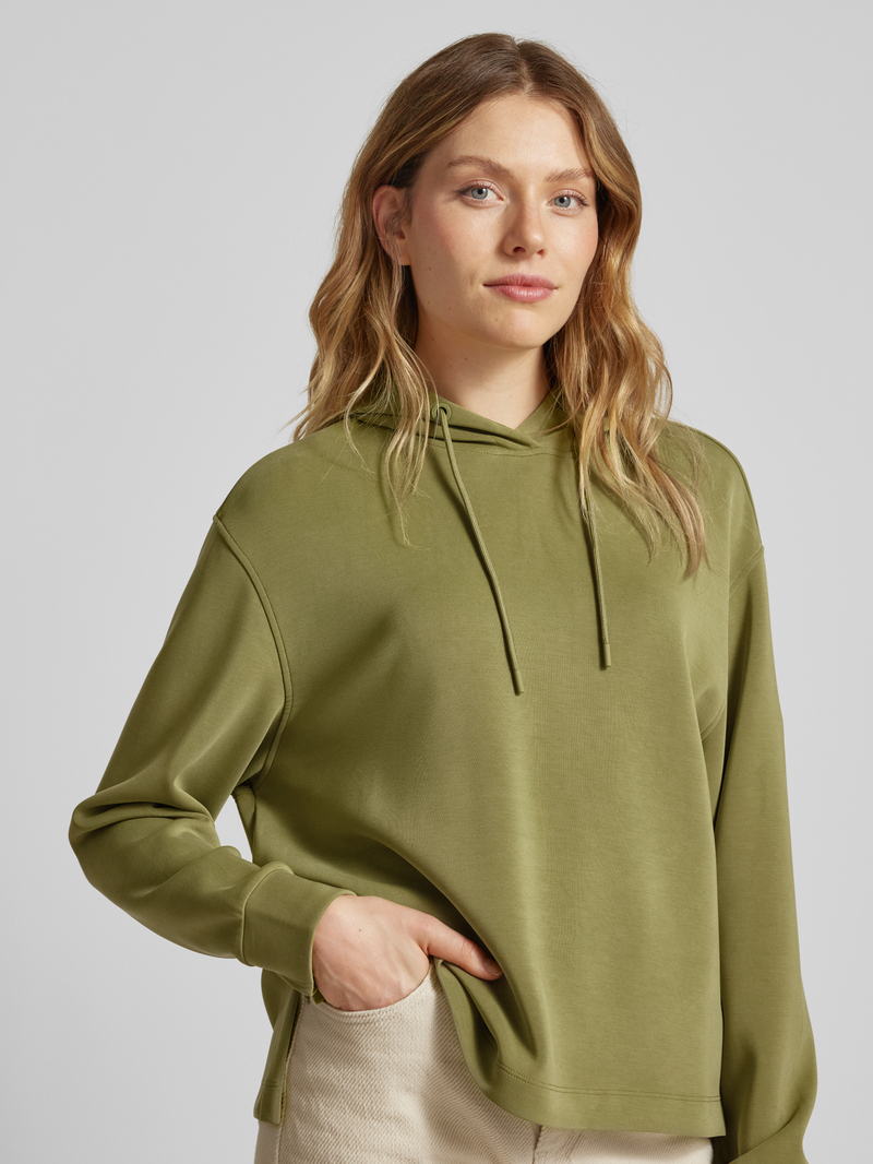 s.Oliver RED LABEL Hoodie met zijsplitten