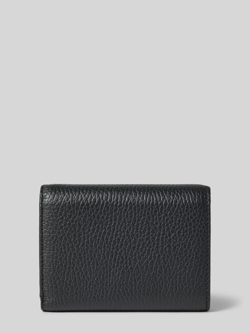 Coccinelle Portemonnee met labeldetail model 'METALLIC SOFT'