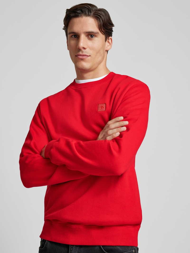 Scotch & Soda Sweatshirt met labelbadge