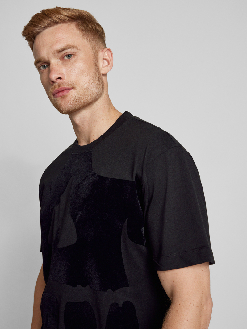 HUGO Regular fit T-shirt met ronde hals model 'Duskulty'