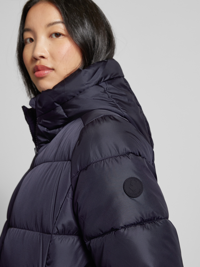 SAVE THE DUCK Gewatteerde lange jas met capuchon model 'TAYLOR'
