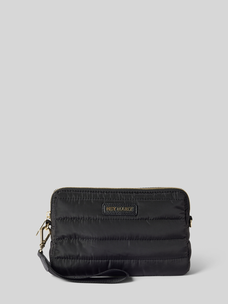 Hey Marly Make-uptasje met labelpatch model 'Little Buddy'