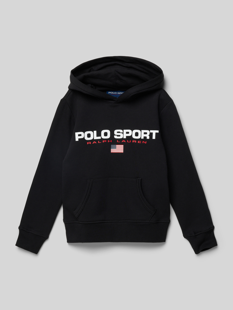 Polo Sport Hoodie met labelprint