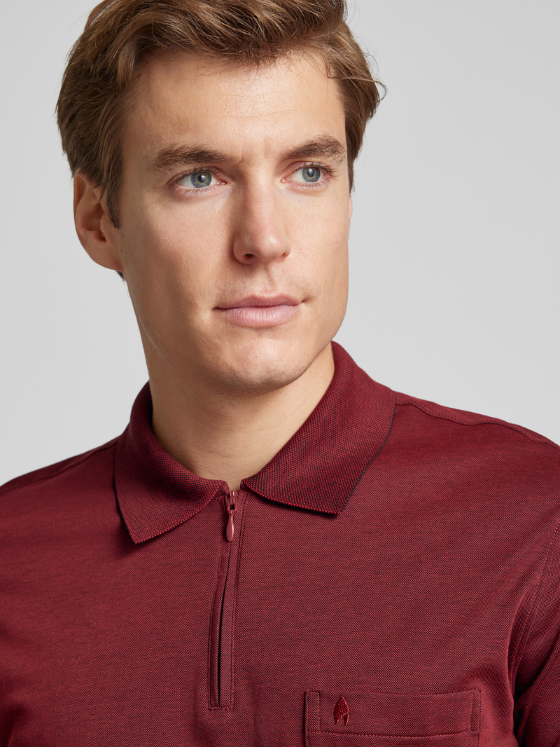 RAGMAN Regular fit poloshirt met borstzak